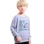 Vêtement pour enfant avec motif de fusée et planètes, idéal pour les amateurs d'espace et de sciences. Confortable et tendance, parfait pour les jeunes passionnés d'astronomie.