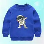 Vêtement pour enfant avec motif d'astronaute en costume spatial.