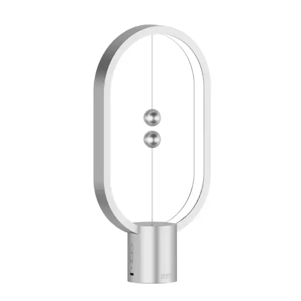 Lampe de bureau Dyson Pure Cool avec design moderne et technologie de purification de l'air intégrée. Parfaite pour un espace de travail ou une décoration scientifique élégante.